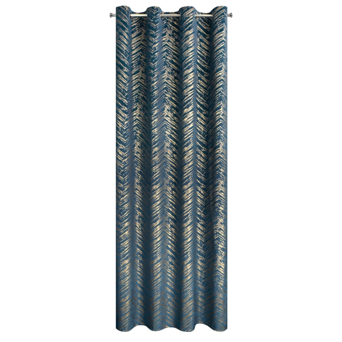 Záves 140x250 cm zamatový granátový na kovové krúžky SARA