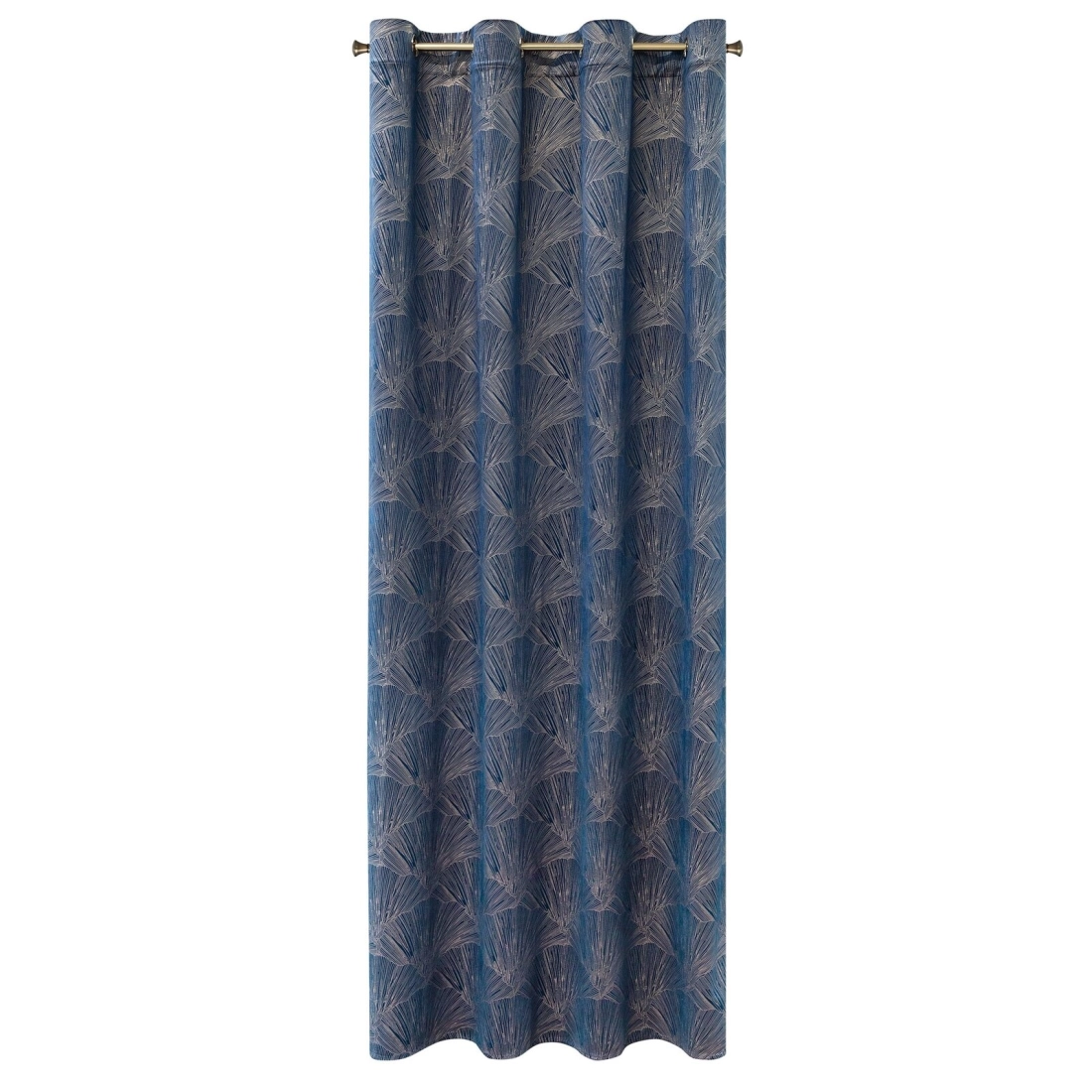 Záves 140x250 cm zamatový granátový, šampanský na kovové krúžky GOJA Pierre Cardin