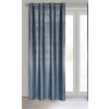 Záves 140x250 cm zamatový granátový, strieborný na kovové krúžky AMBI