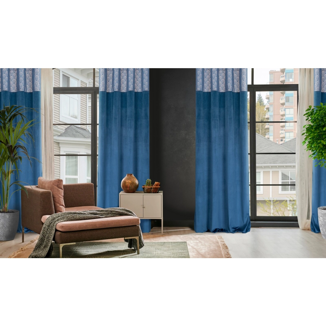 Záves 140x250 cm zamatový granátový, zlatý na kovové krúžky AGNES