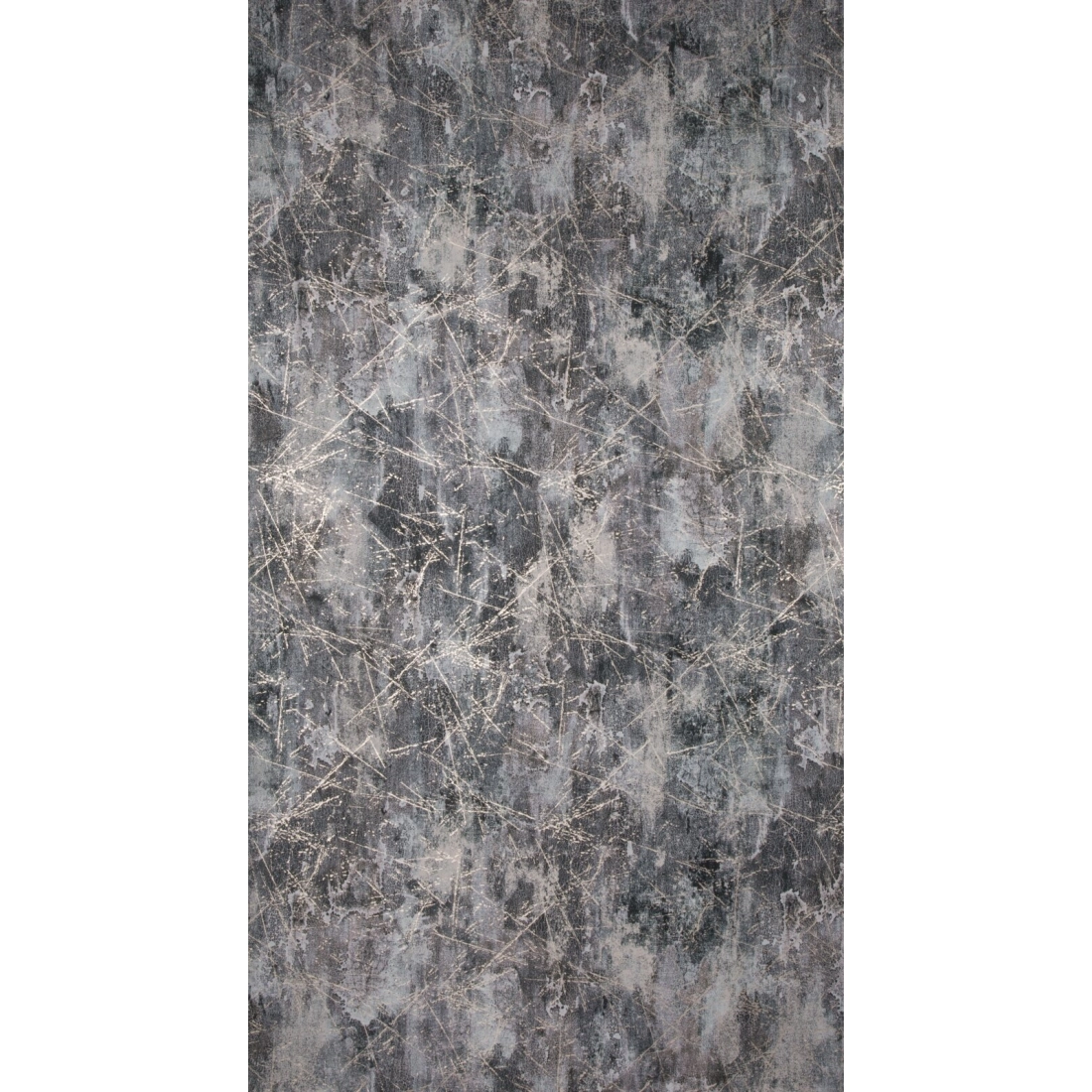 Záves 140x250 cm zamatový hnedý sivý na kovové krúžky ESTER