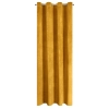 Záves 140x250 cm zamatový horčicový na kovové krúžky RIA Diva Line