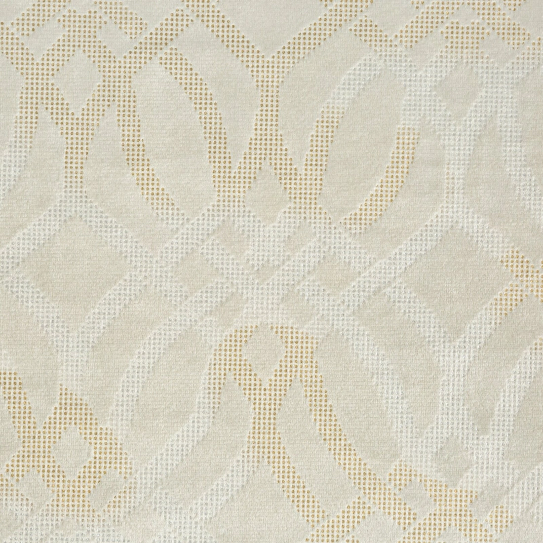 Záves 140x250 cm zamatový krémový na kovové krúžky ARETA