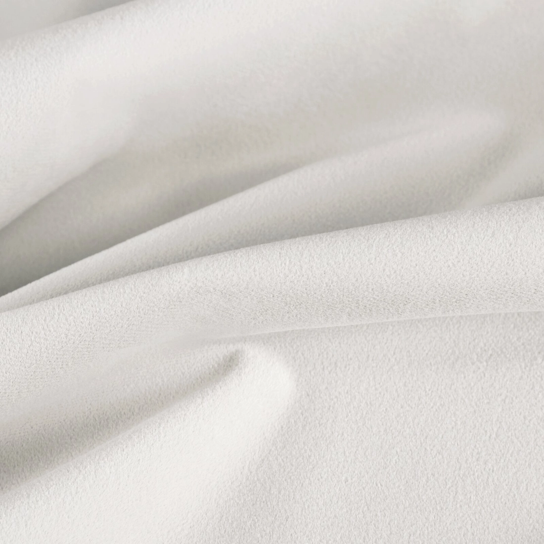 Záves 140x250 cm zamatový krémový na kovové krúžky NITA