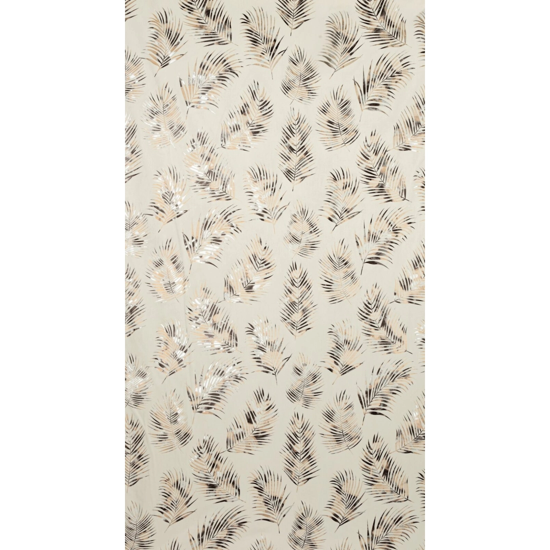 Záves 140x250 cm zamatový krémový šampanský na kovové krúžky GLORIA 2