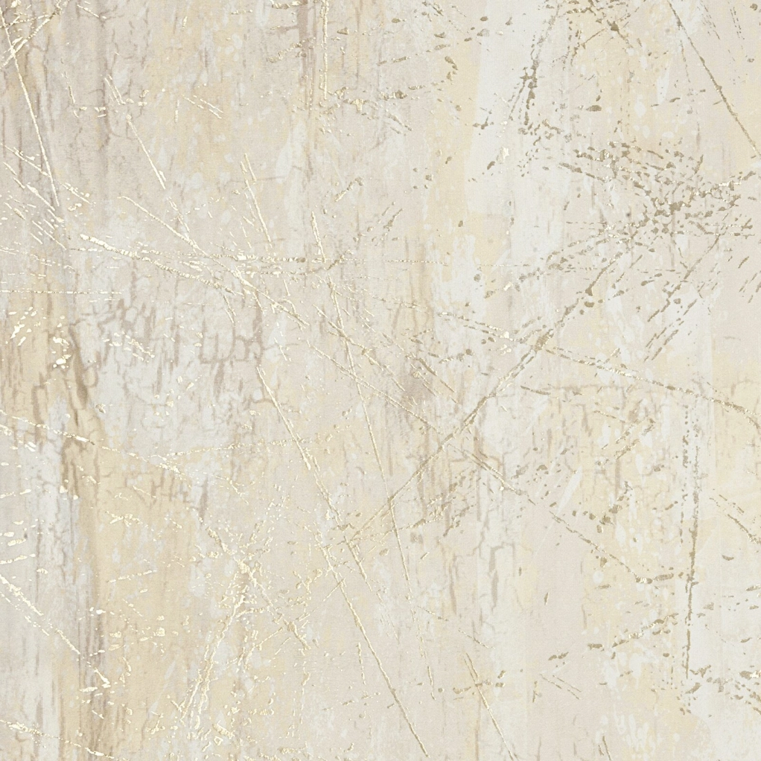 Záves 140x250 cm zamatový krémový so zlatým efektom na kovové krúžky MALIA