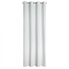 Záves 140x250 cm zamatový matný biely na kovové krúžky MELANIE