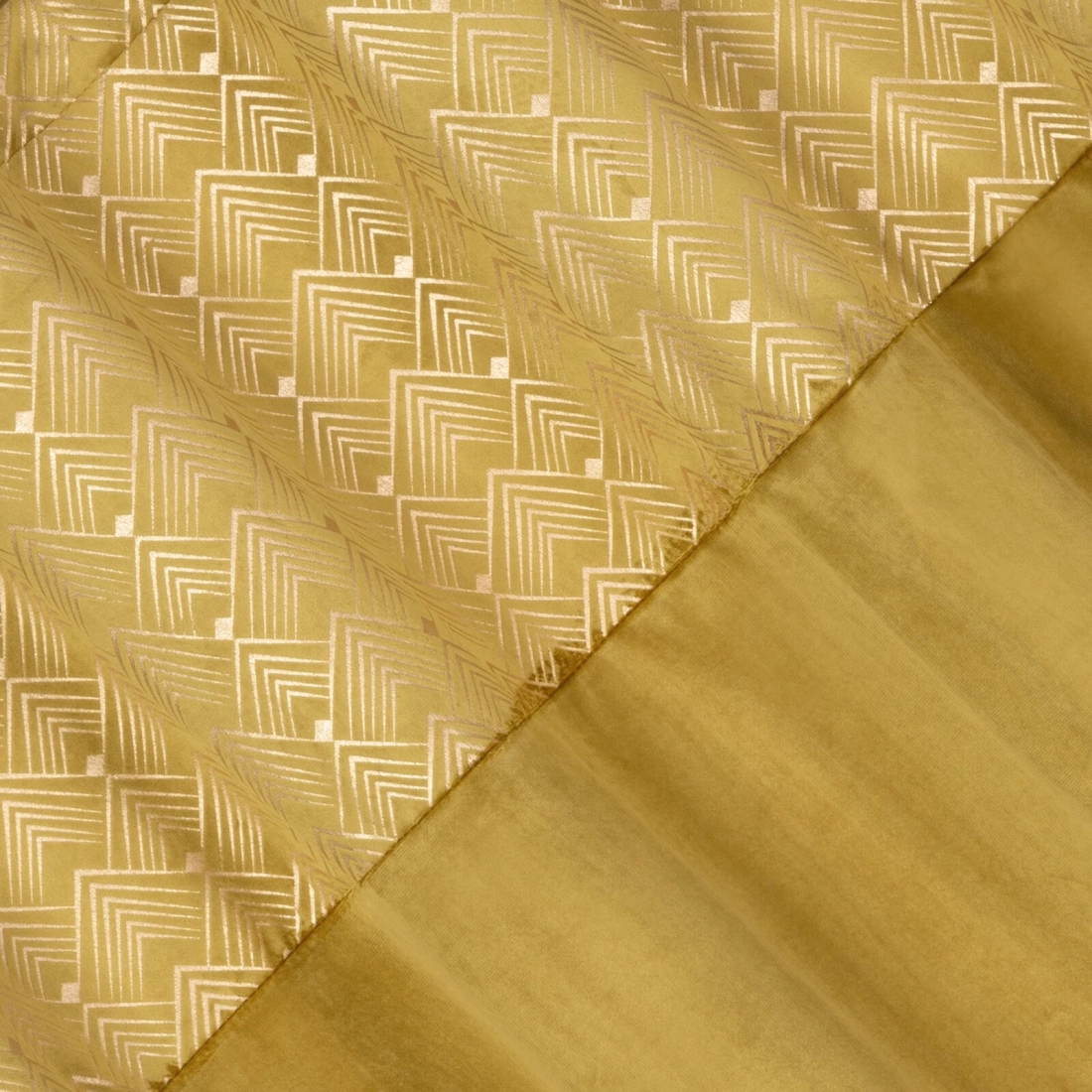 Záves 140x250 cm zamatový medový, šampanský na kovové krúžky ELEN