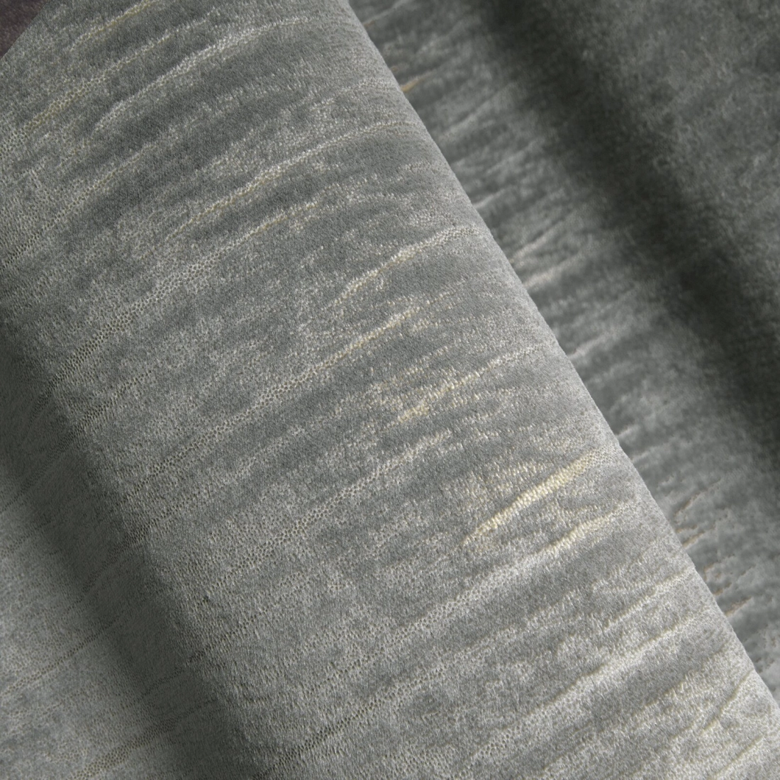 Záves 140x250 cm zamatový oceľový na kovové krúžky ALUVIA