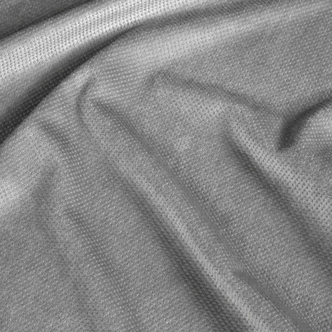 Záves 140x250 cm zamatový oceľový na kovové krúžky MEGI