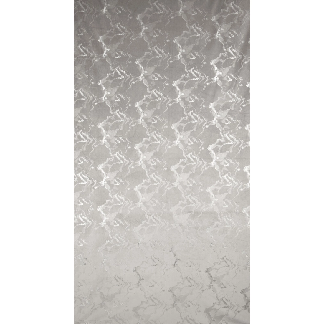 Záves 140x250 cm zamatový oceľový strieborný na kovové krúžky RAJA