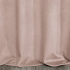 Záves 140x250 cm zamatový púdrovoružový na kovové krúžky PERI