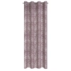 Záves 140x250 cm zamatový púdrovoružový na kovové krúžky SARA