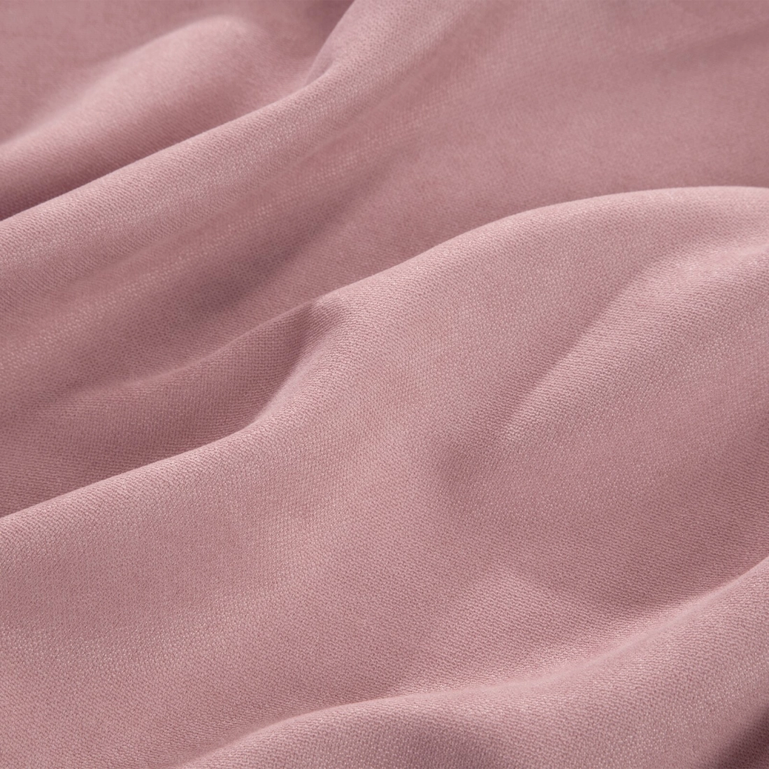 Záves 140x250 cm zamatový ružový na kovové krúžky ADA