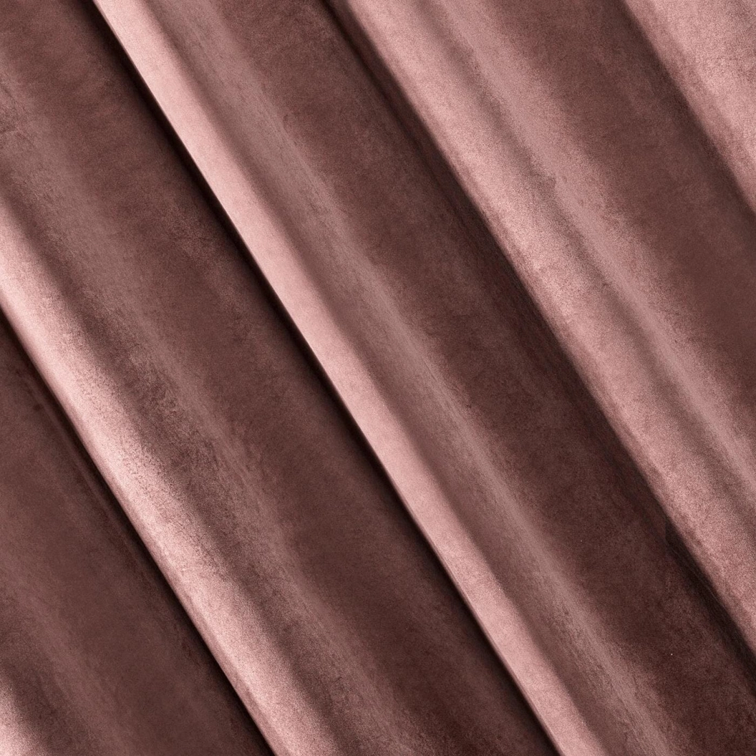 Záves 140x250 cm zamatový ružový na kovové krúžky VILLA