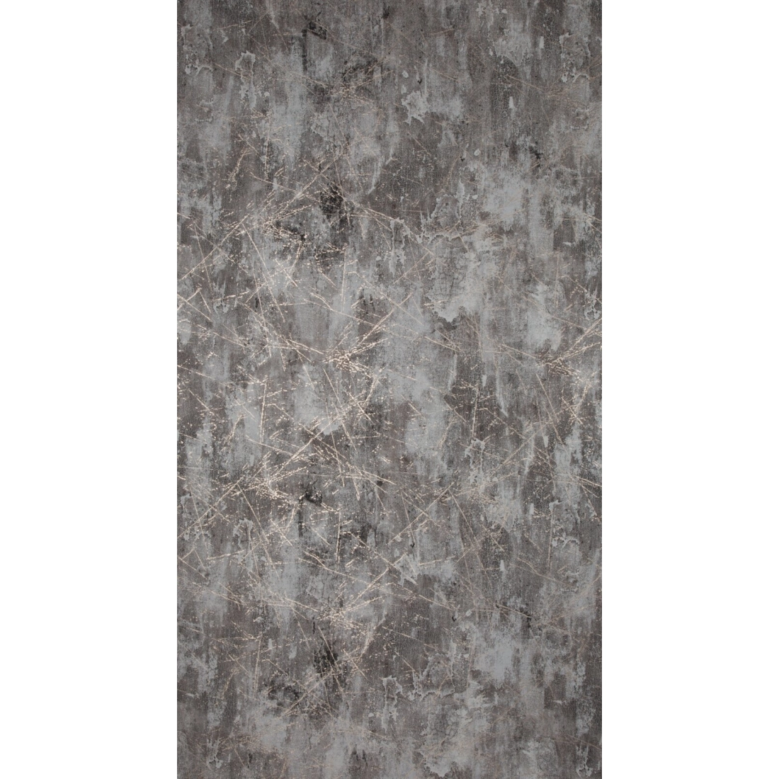 Sametový závěs 140x250 cm šedý a béžový na kovové kroužky ESTER