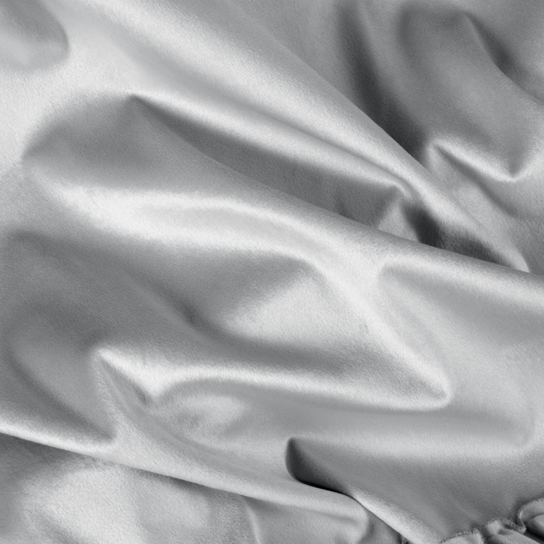 Záves 140x250 cm zamatový sivý na riasiacu pásku DANI