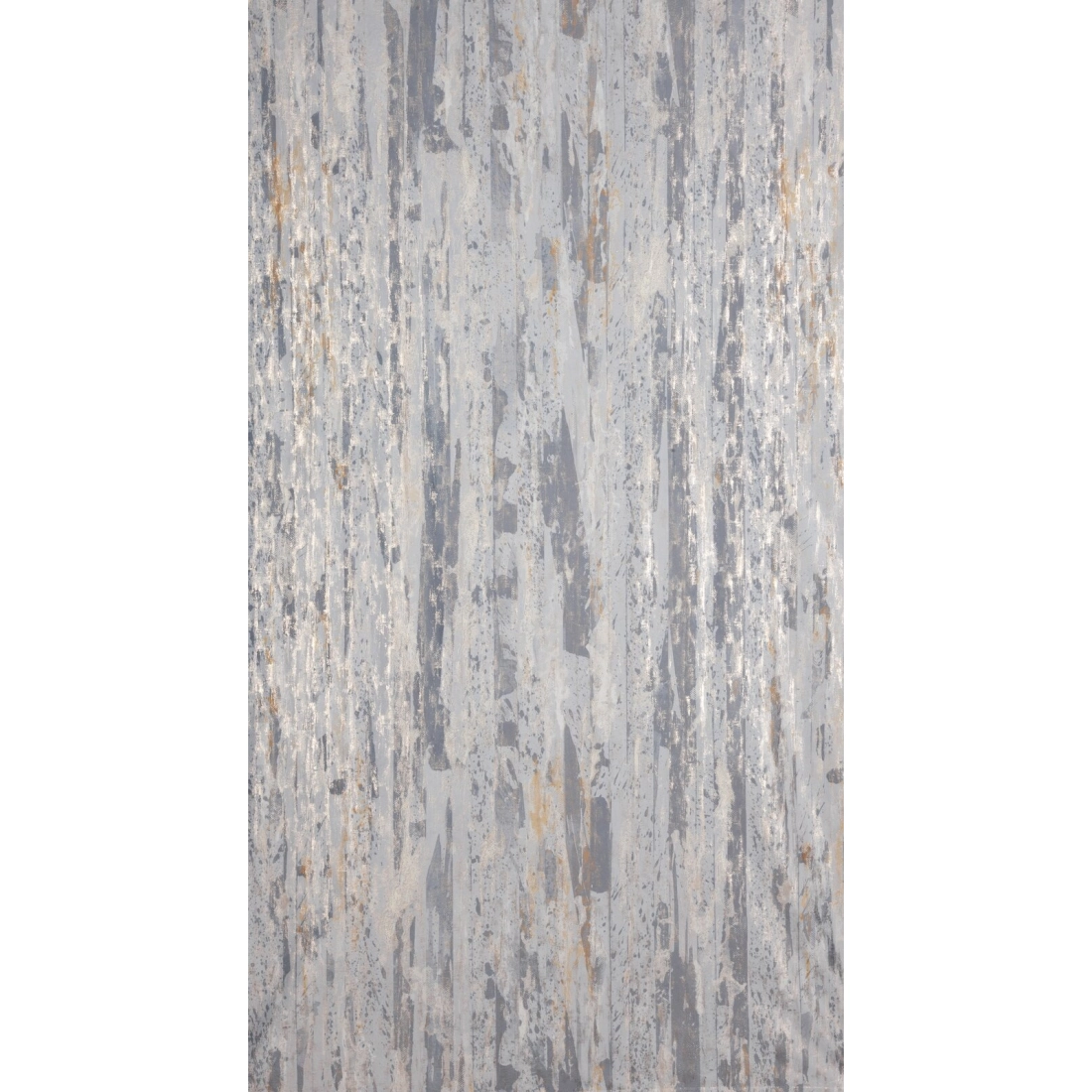 Záves 140x250 cm zamatový sivý so zlatou potlačou na kovové krúžky GRACE