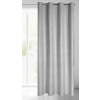 Záves 140x250 cm zamatový sivý strieborný na kovové krúžky DARCY