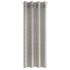 Záves 140x250 cm zamatový strieborný na kovové krúžky JASPER