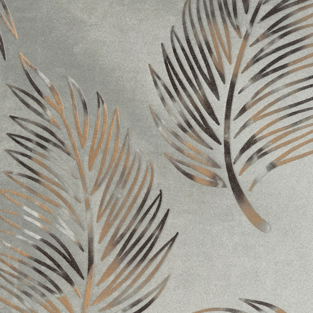 Záves 140x250 cm zamatový strieborný zlatý na kovové krúžky IDALIA