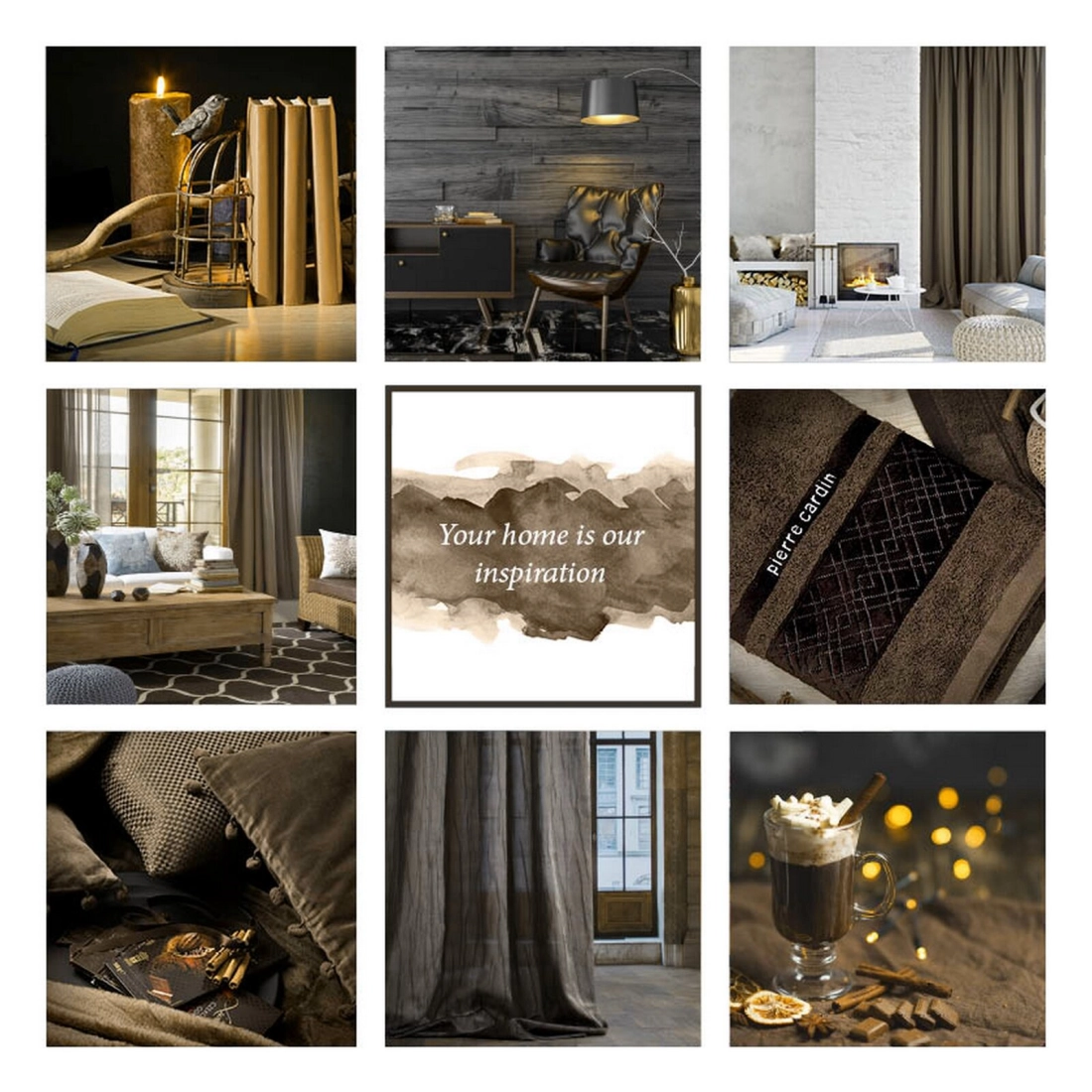 Záves 140x250 cm zamatový svetlohnedý, zlatý na kovové krúžky LIZA