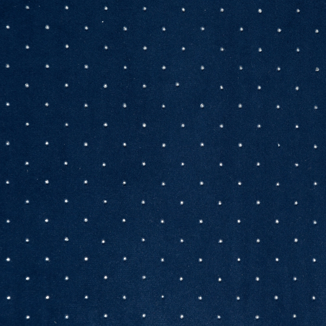 Závěs 140x250 cm sametový tmavě modrý na kovové kroužky ARIADNA