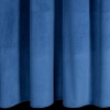 Sametový závěs 140x250 cm tmavě modrý na kovové kroužky ERIN