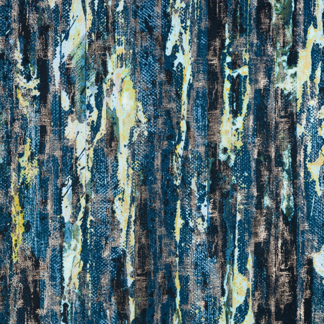 Záves 140x250 cm zamatový tmavomodrý na kovové krúžky GRACE