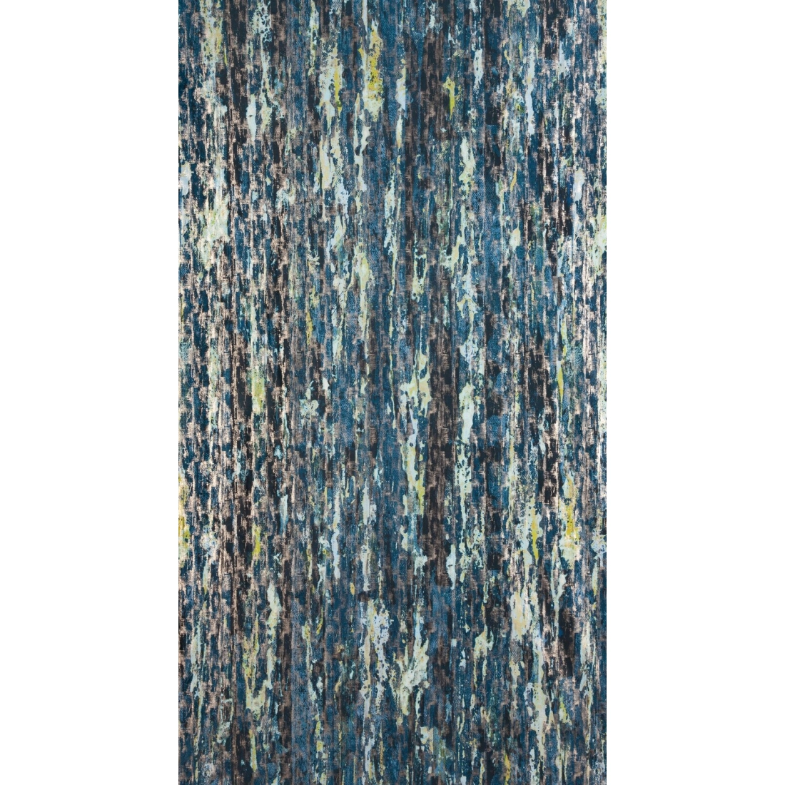 Záves 140x250 cm zamatový tmavomodrý na kovové krúžky GRACE