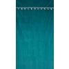 Záves 140x250 cm zamatový tmavotyrkysový na kovové krúžky KIDS