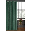 Záves 140x250 cm zamatový tmavozelený na kovové krúžky INGA Pierre Cardin