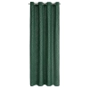 Záves 140x250 cm zamatový tmavozelený na kovové krúžky INGA Pierre Cardin