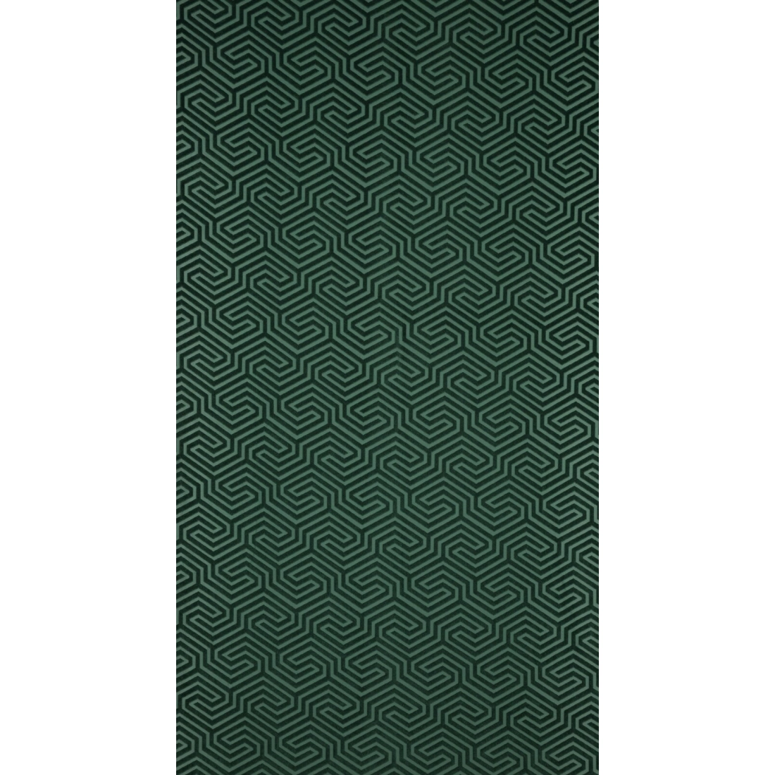 Záves 140x250 cm zamatový tmavozelený na kovové krúžky INGA Pierre Cardin