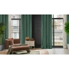 Záves 140x250 cm zamatový tmavozelený na kovové krúžky INGA Pierre Cardin