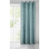 Záves 140x250 cm zamatový tyrkysový na kovové krúžky ALUVIA