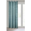 Záves 140x250 cm zamatový tyrkysový na kovové krúžky ALUVIA