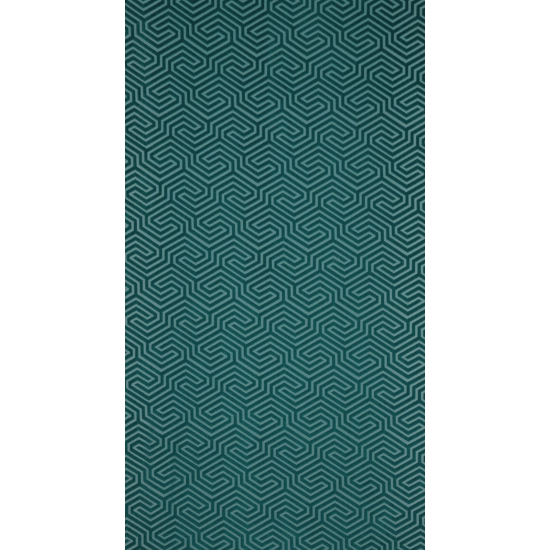 Záves 140x250 cm zamatový tyrkysový na kovové krúžky INGA - Pierre Cardin