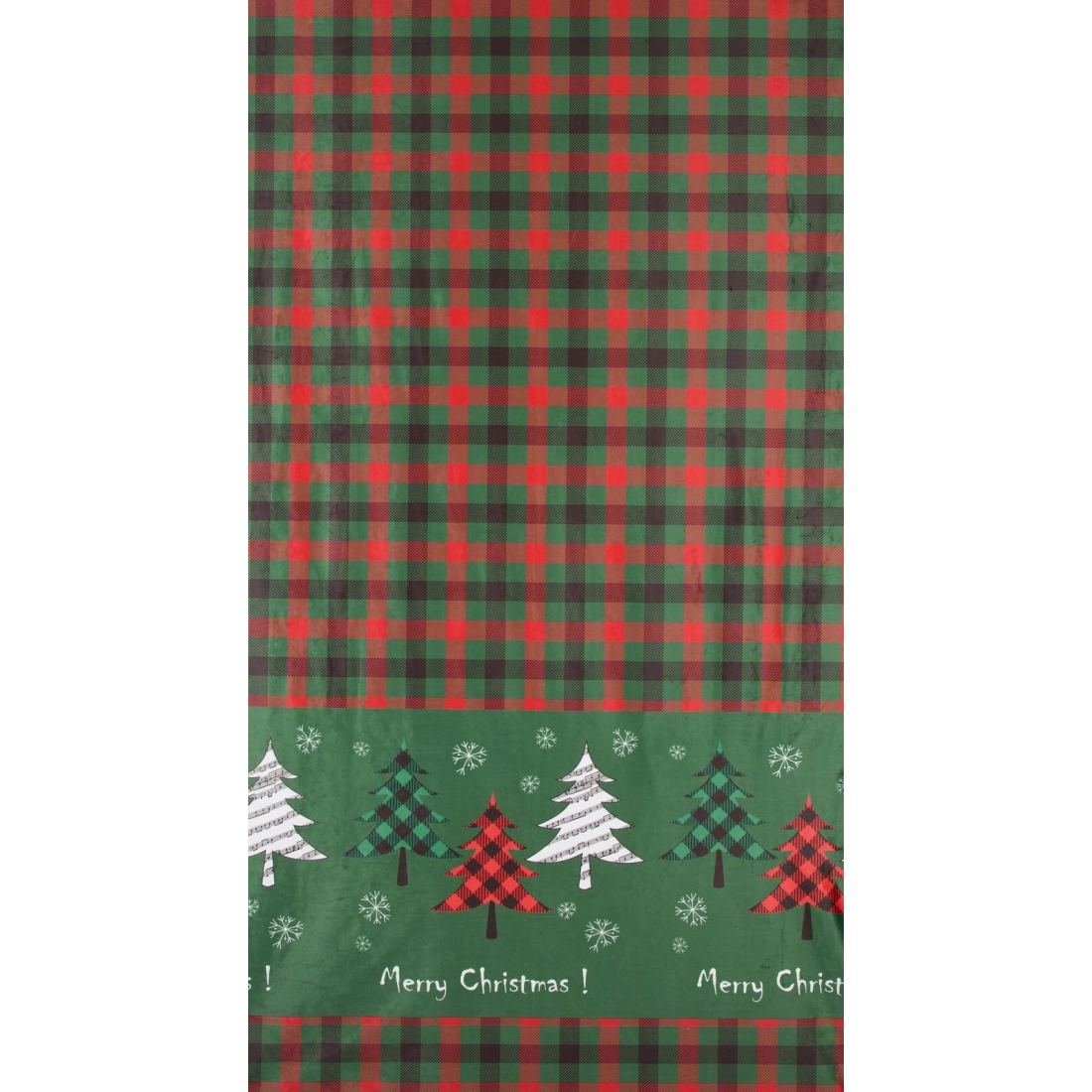 Záves 140x250 cm zamatový zelený červený na kovové krúžky FELIKS