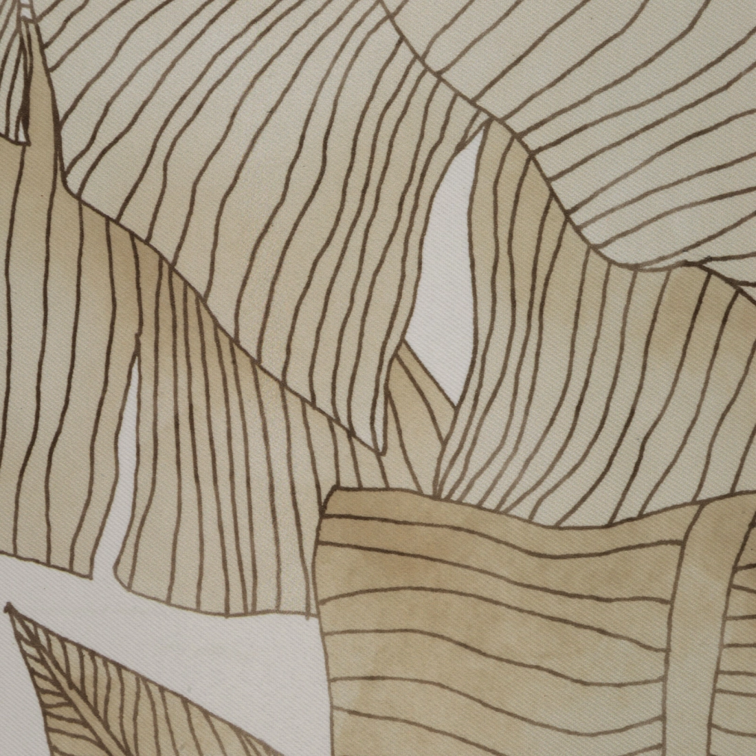 Závěs 140 x 250 cm zatemňovací bílo-béžový na kovových kroužcích SAMIRA