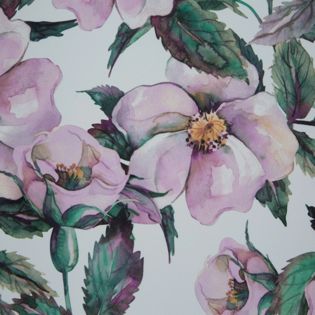 Záves 140x250 cm zatemňovací bielo-fialový na kovové krúžky SIMONA