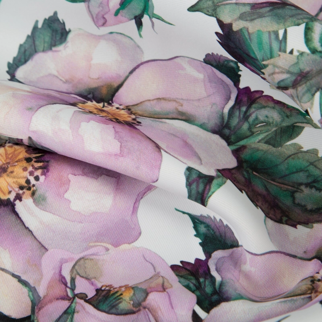 Záves 140x250 cm zatemňovací bielo-fialový na kovové krúžky SIMONA