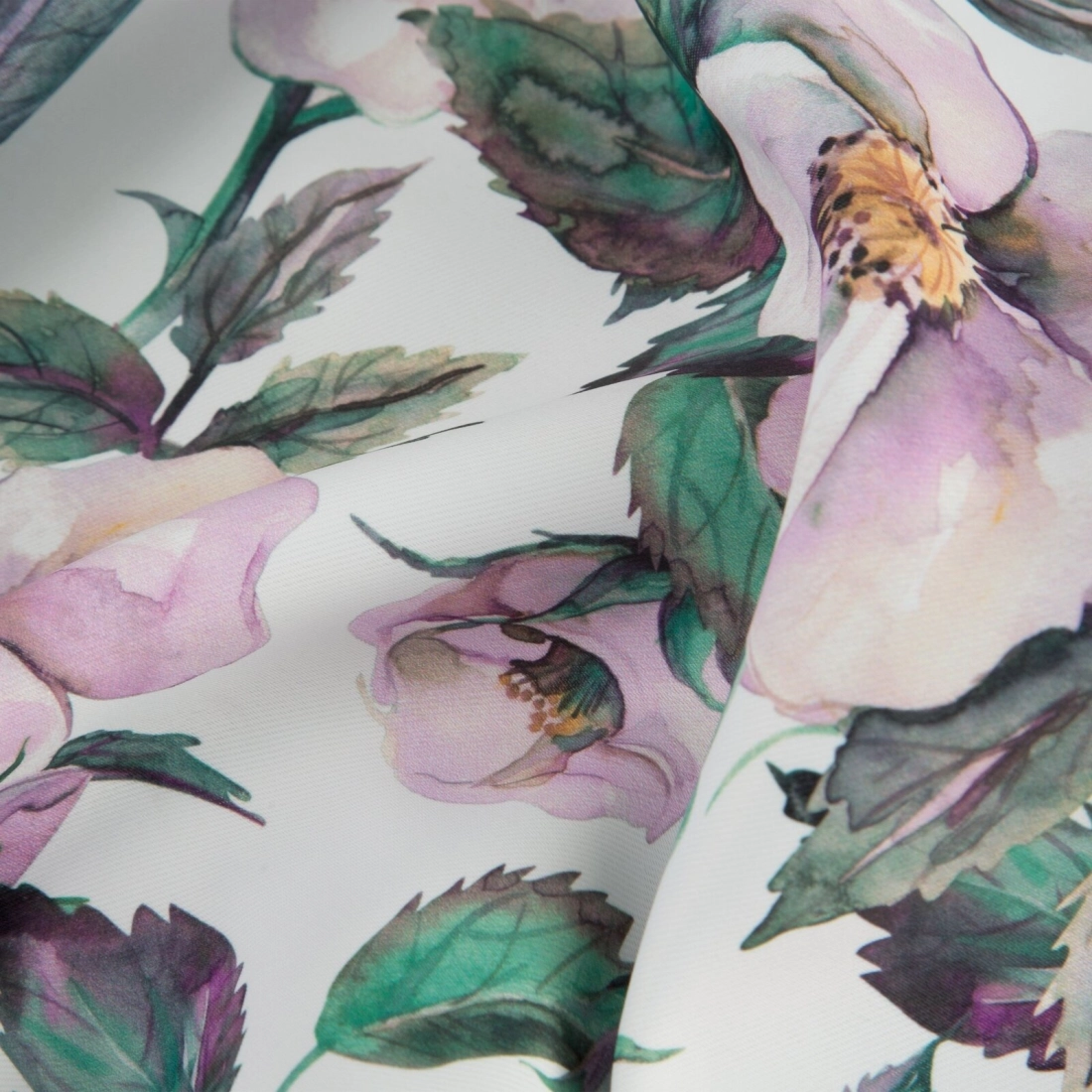 Záves 140x250 cm zatemňovací bielo-fialový na kovové krúžky SIMONA