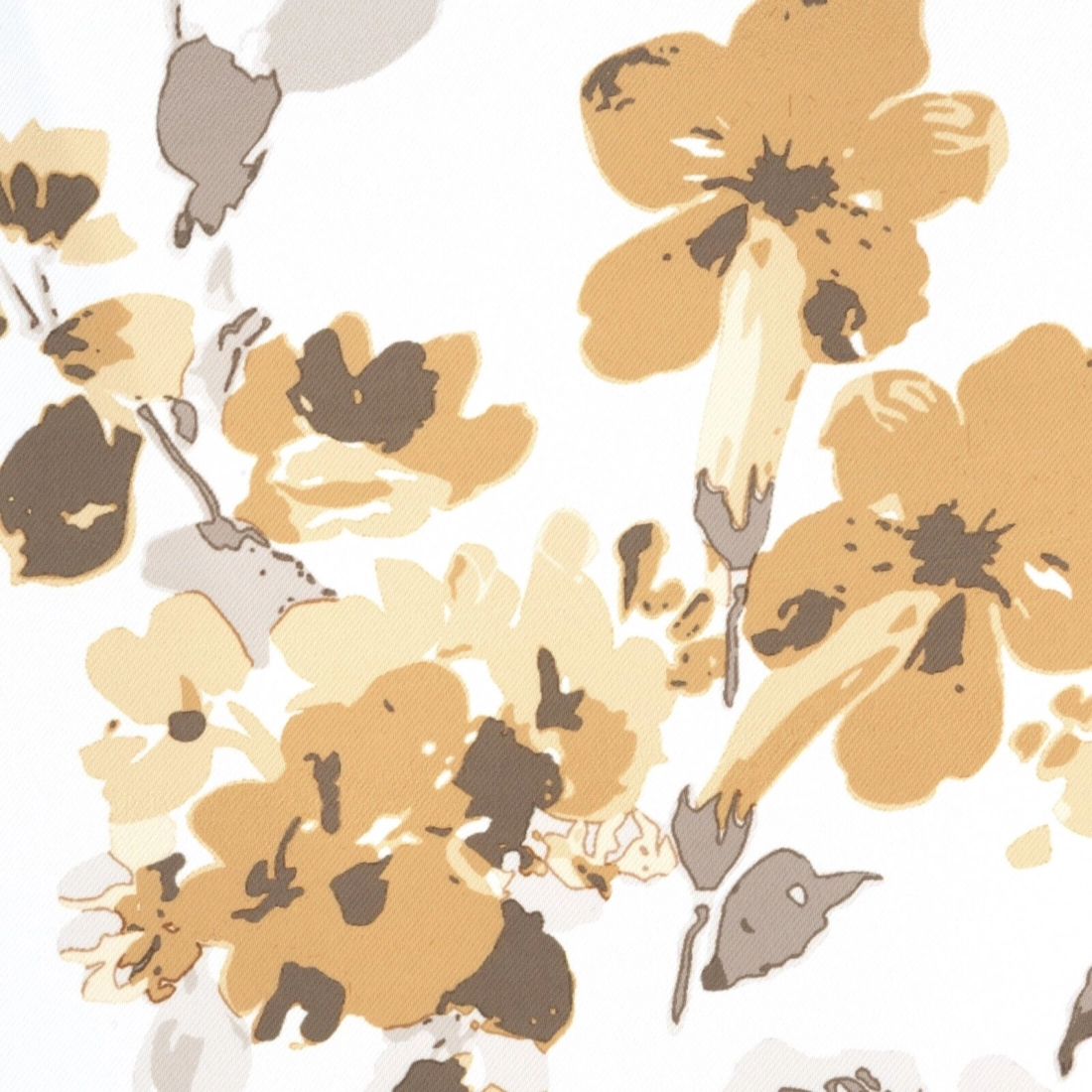 Závěs 140 x 250 cm zatemňovací bílý, béžový s kovovými kroužky CAREN