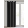 Záves 140x250 cm zatemňovací čierny na kovové krúžky PARISA Design 91