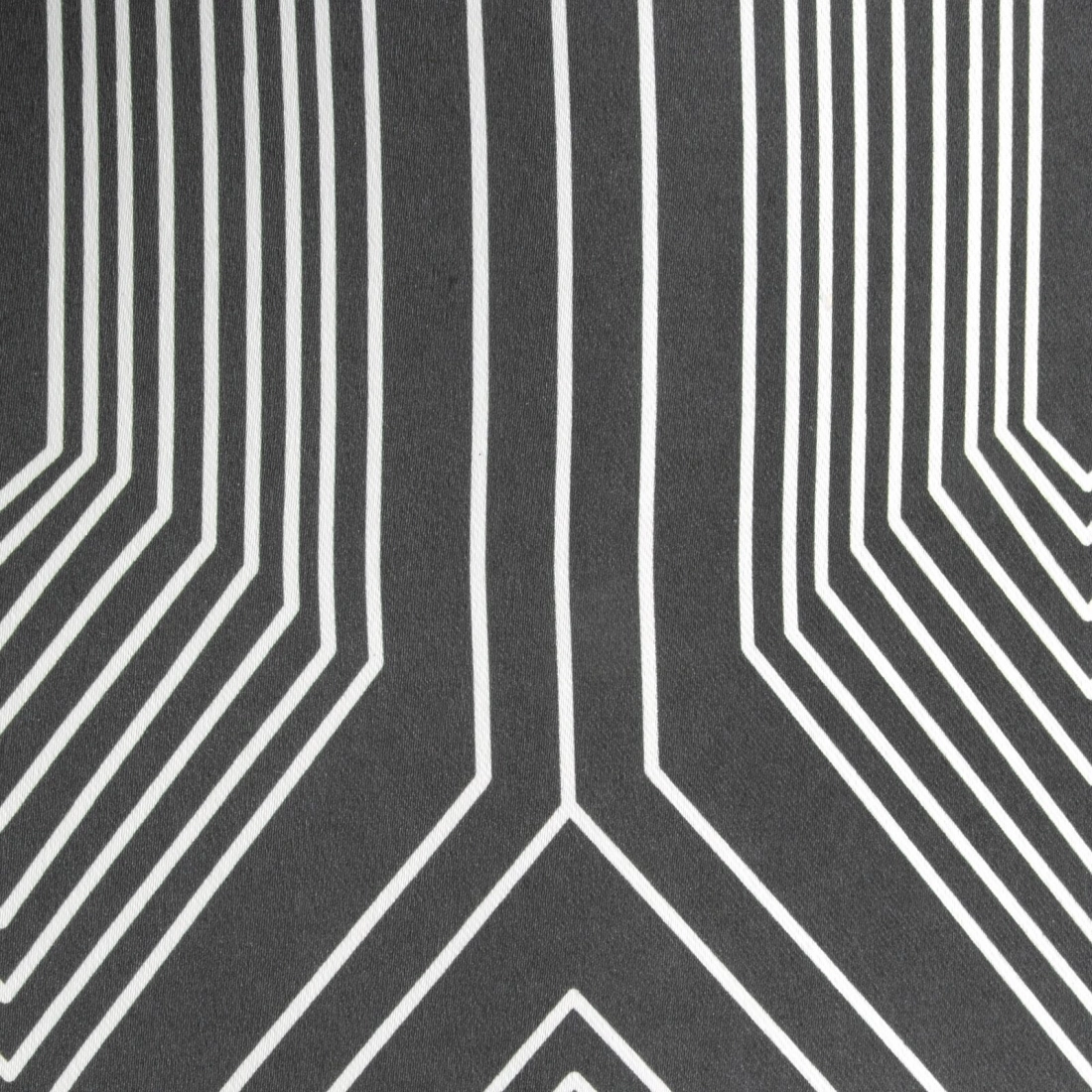 Záves 140x250 cm zatemňovací grafitový, biely na kovové krúžky DIADEM