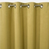 Záves 140x250 cm zatemňovací horčicový na kovové krúžky ROSSIE