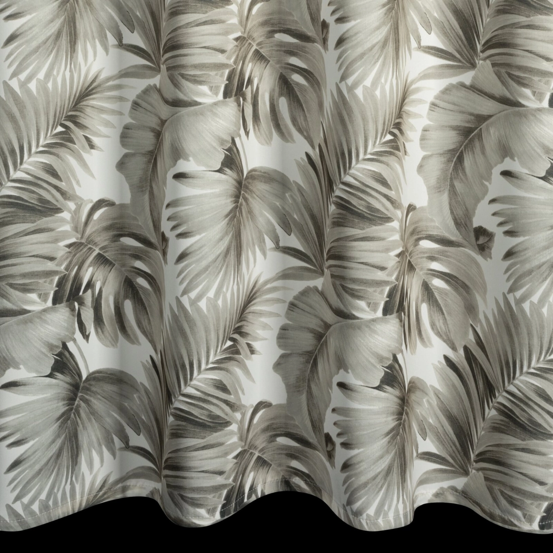 Závěs 140x250 cm zatemňovací bílo-béžový na kovové kroužky ZORA