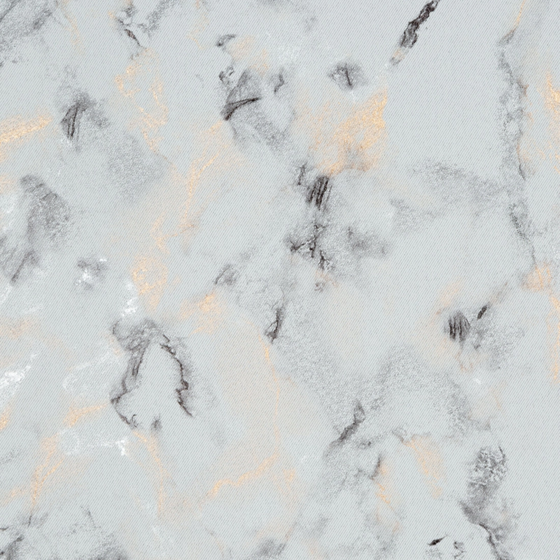 Zatemňovací závěs 140x250 cm stříbrno-zlatý na kovové kroužky SANCY