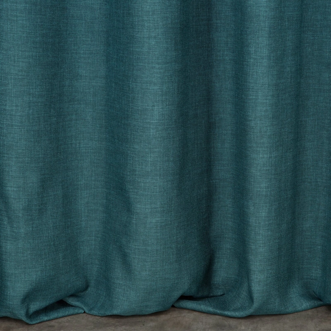 Záves 140x250 cm zatemňujúci tmavotyrkysový na kovové krúžky MOROCCO TERRA COLLECTION